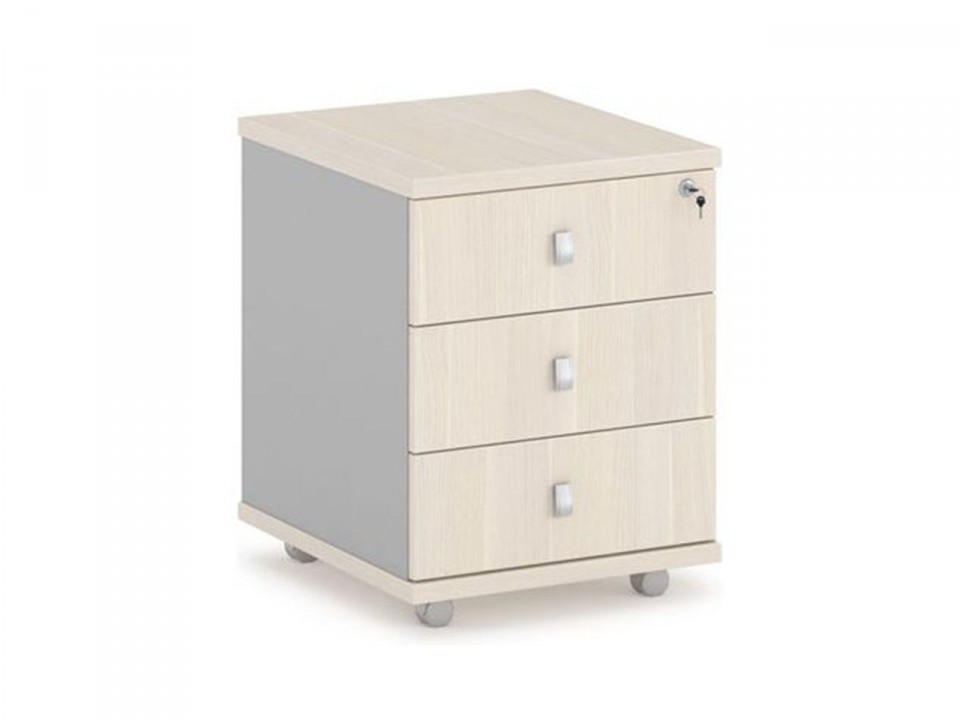 Кабинет для руководителя Vasanta V-91 Тумба подкатная с замком на первый ящик